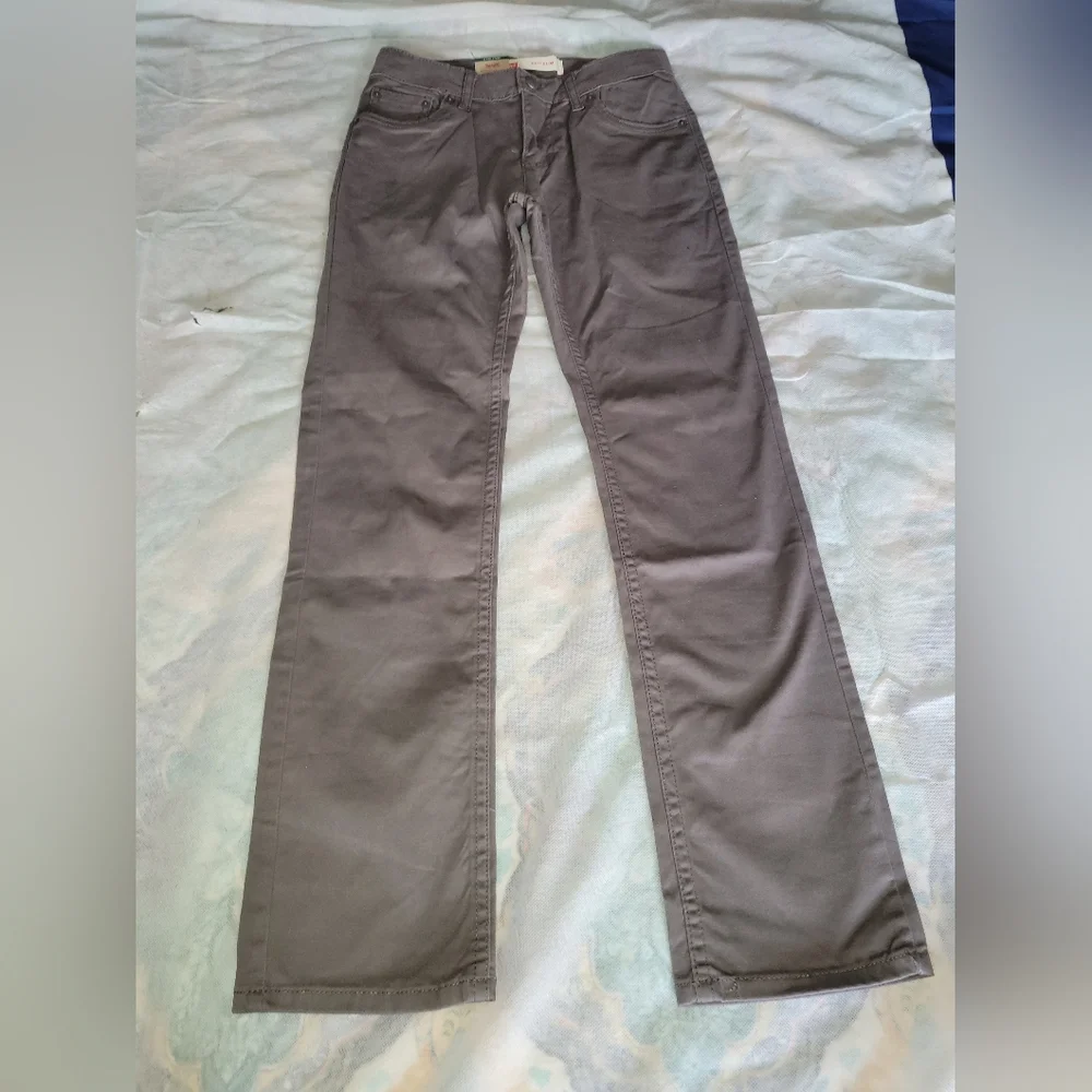 Levi 511 Slim Fit Sueded Twill Jeans Boy's Size 14 - Picture 1 of 10